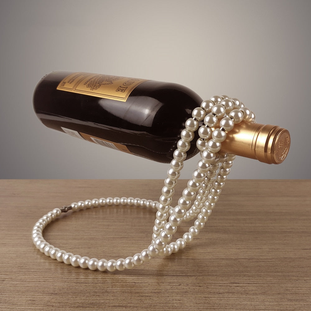 Suspended Pearl Bottle Holder