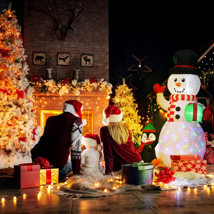 Quntis Inflatable Outdoor Christmas Inflatables for Christmas Decoration, 1.8M Giant Inflatable Snowmen