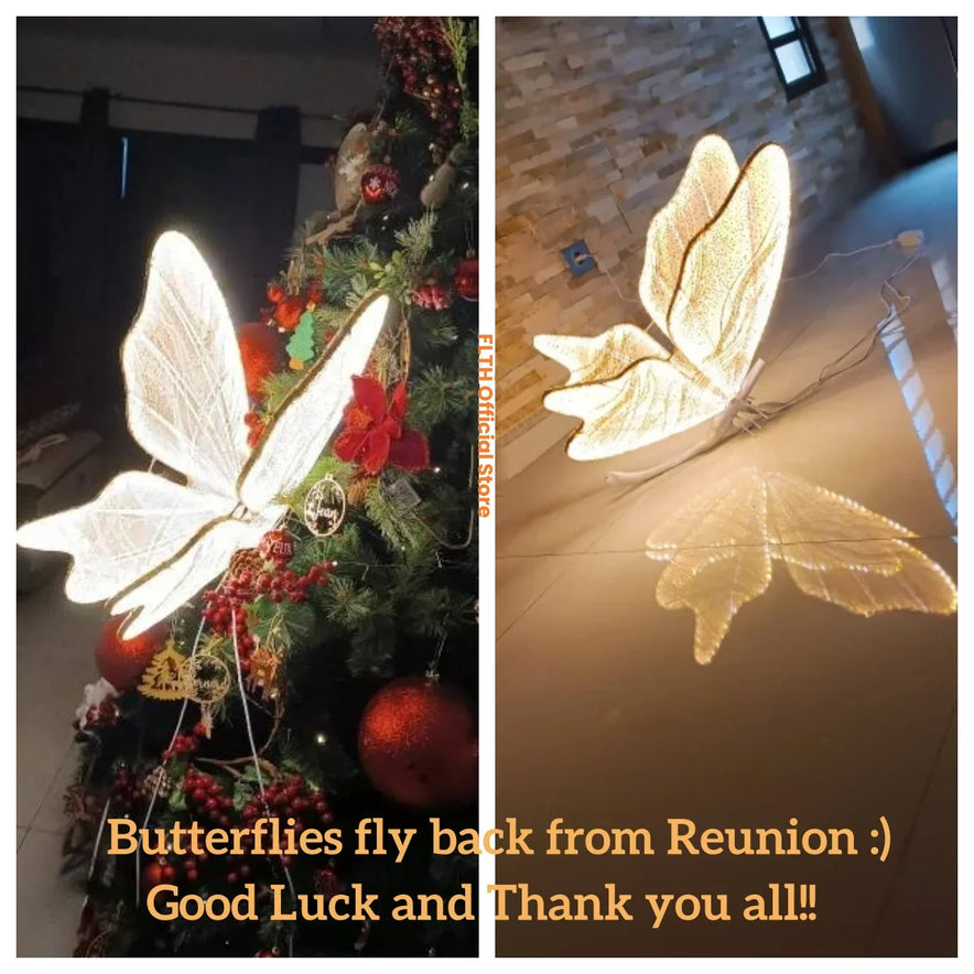 Xmas Tree LED Butterfly