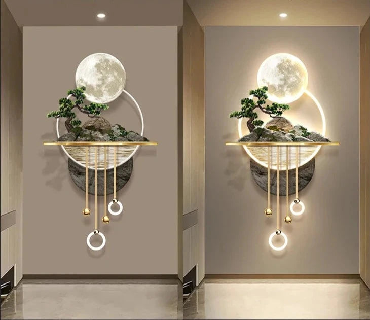 Zen Garden Wall Light