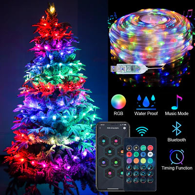 Bluetooth LED Christmas Lights